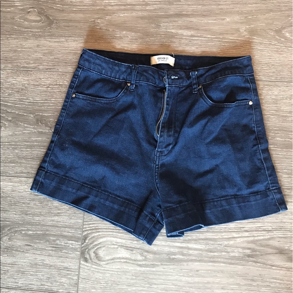Forever 21 High Waisted Denim Shorts